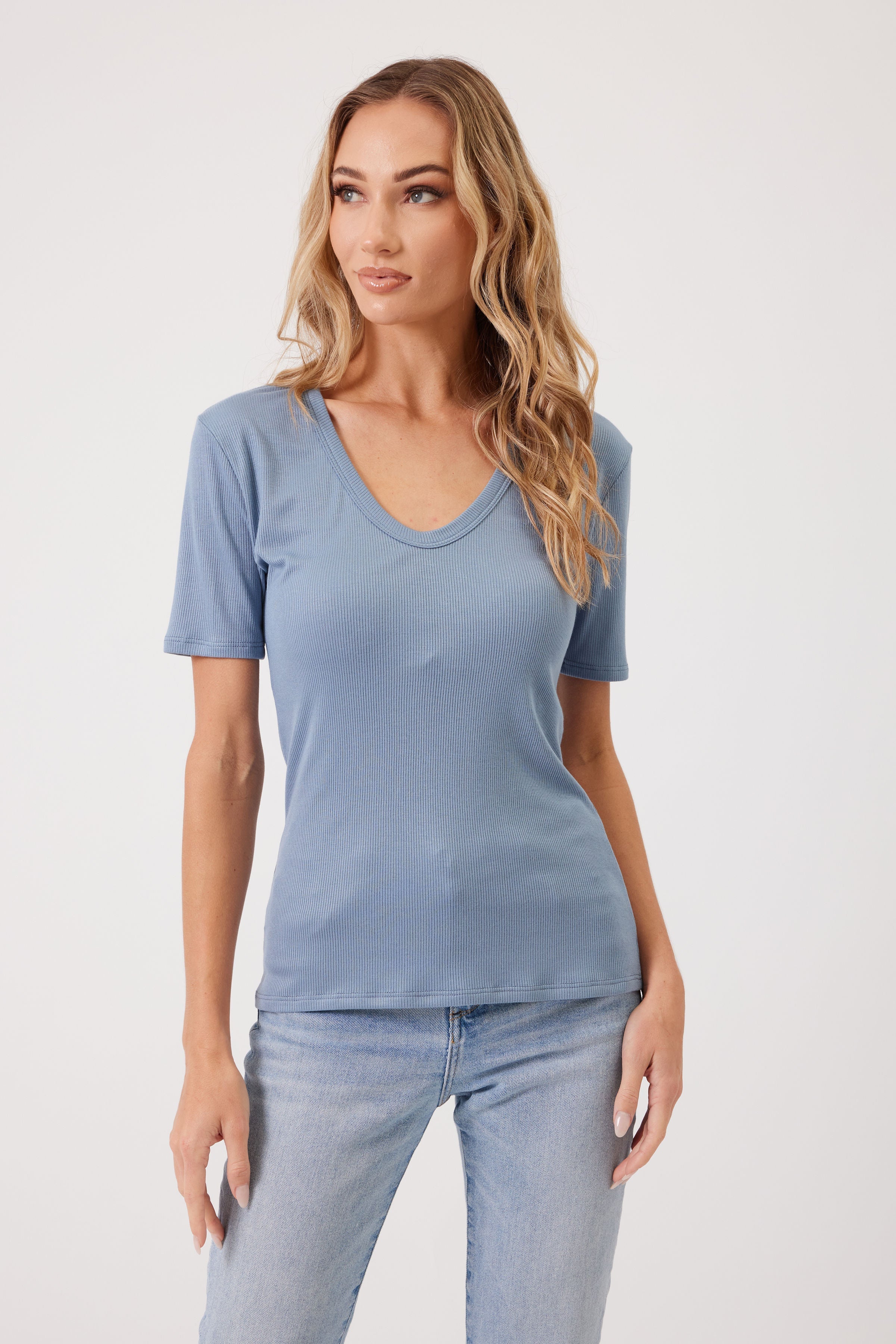 Ally V-Neck Tee